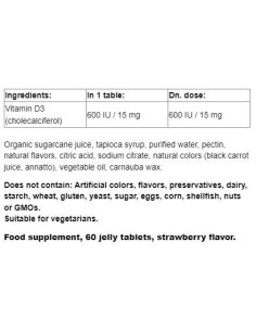 BigFriends Vitamin D3 for Kids 600 IU 2