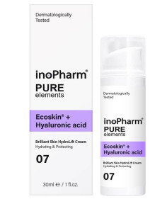 Хидратиращ крем InoPharm Pure Elements Brilliant Skin, 30 мл