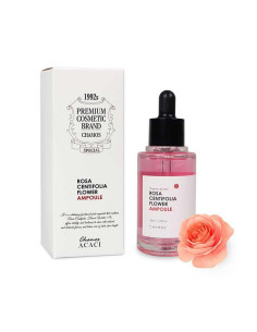 Озаряващ и изсветляващ ампулен серум с хиалуронова киселина и галактомисис Chamos Acaci Rosa Centifolia Flower Ampoule