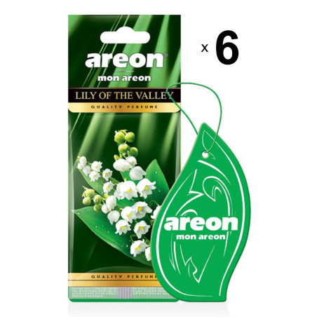 Хартиен ароматизатор Мон Ареон Lily of  the valley