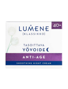 Подмладяващ нощен крем против бръчки за всеки тип кожа Lumene Klassikko smoothing night cream