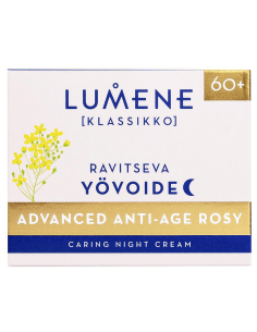 Ревитализиращ нощен крем против бръчки за жизненост и младежко сияние Lumene Klassikko Advanced Anti-Age