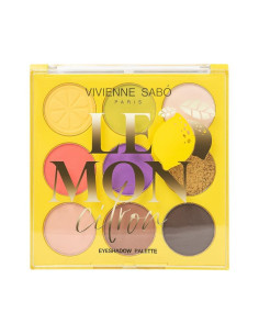 Палитра сенки за очи 9 цвята LEMON CITRON Vivienne Sabo