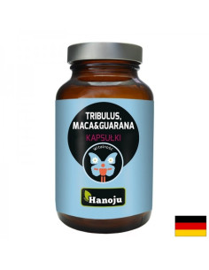 Трибулус 200 mg + Мака 200 mg + Гуарана 100 mg Енергия, тонус и либидо 90 капсули