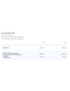 Berberine 250 mg 2