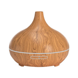 Дифузер и овлажнител за въздуха с арома функция, съвместим с Apple HomeKit - Meross Essential Oil Aroma Diffuser (кафяв)