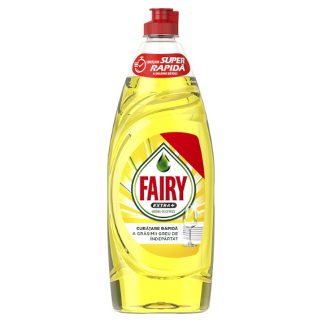 FAIRY Екстра+ Цитрус, препарат за съдове, 0.654 л