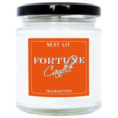 Ароматна свещ с късметче Next Lit Fortune Candle - Fragrant Five, на английски