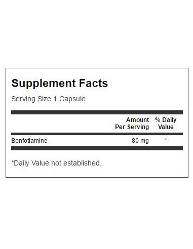 Benfotiamine 80 mg