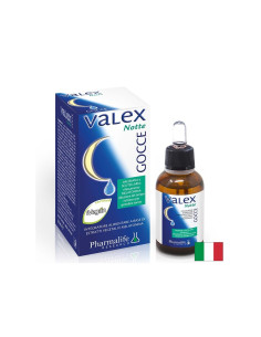 Валериана 80 mg + Мелатонин 1 mg + Калифорнийски мак Valex Notte Gocce За по-бързо заспиване 50 ml капки