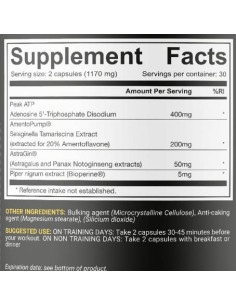 True Power | PeakATP -amp, AmentoPump 2