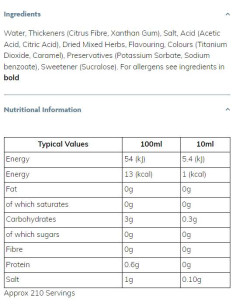 Skinny Sauce | Garlic -amp, Herb 2