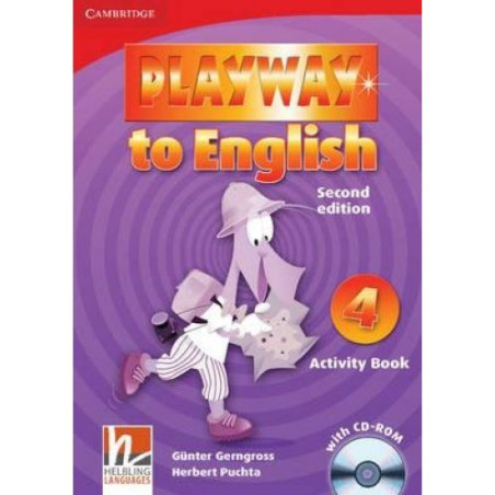 Playway to English 4: Английски език (учебна тетрадка + CD-ROM)