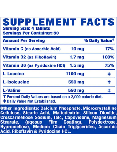 BCAA-XS 2:1:1 Tablets