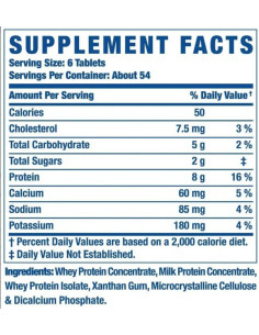 Amino 8000 / Whey Protein Tablets 2