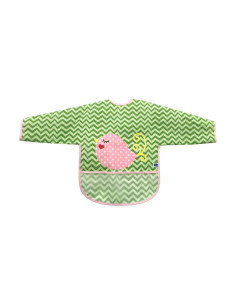 Лигавник Kikka Boo с ръкави и непромокаем джоб 2