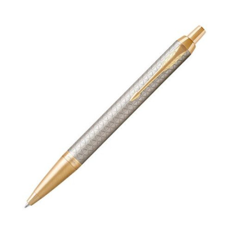 Химикалка с кутия Parker Royal IM Premium - Сребриста