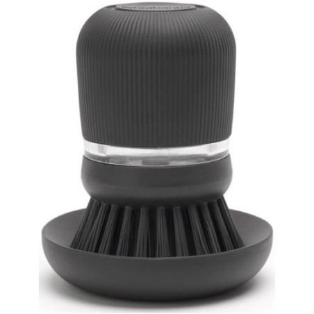 Четка с дозатор за препарат за съдове Brabantia - SinkSide Dark Grey