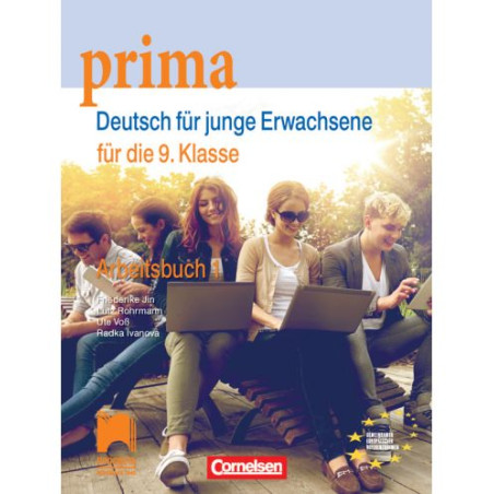 Prima. Работна тетрадка по немски език за 9. клас (интензивно изучаване). Учебна програма 2023/2024 (Просвета)