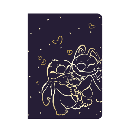 Тетрадка A5 - 32 листа м.кв. GOLD - 2 - STITCH