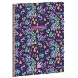 Папка с ластик Ars Una Catalina Estrada - Purple monkeys, A4