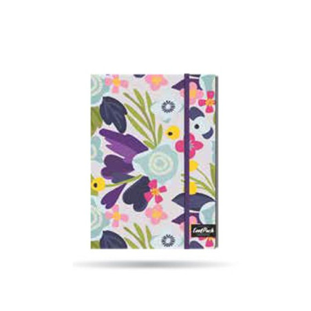 Тетрадка А5 Coolpack твърда корица 60л. ред Flower me