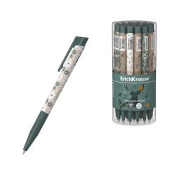Автоматична химикалка Erich Krause Natural Life - Matic Grip, 0.7 mm, асортимент