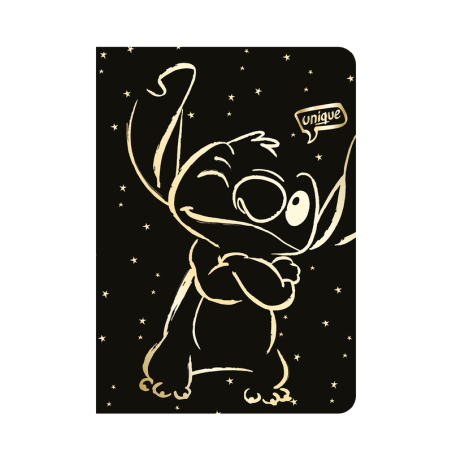 Тетрадка A5 GOLD - 60 листа м.кв. - 3 - STITCH