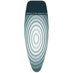 Калъф с топлоустойчива зона за дъска за гладене Brabantia - Titan Oval, D 135 x 45 х 0.2 cm