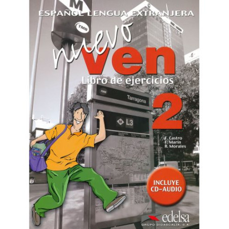 Nuevo Ven - ниво 2 (B1 - B1+): Учебна тетрадка по испански език за 10. клас