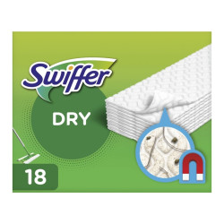 SWIFFER Консуматив сухи кърпи (моп), почистващ аксесоар, 18бр.