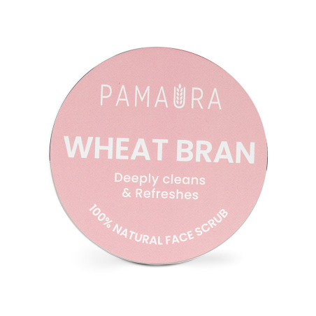 Pamaura Wheat Bran Face Scrub