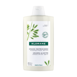 Klorane шампоан с овес за всеки тип коса 400ml