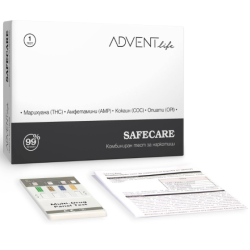 Safecare Комбиниран тест за наркотици, Advent Life