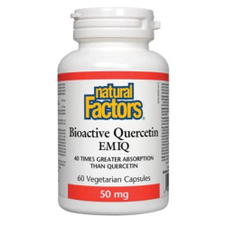 Кверцетин EMIQ капсули за антиоксидантна защита 50мг х60 Natural Factors