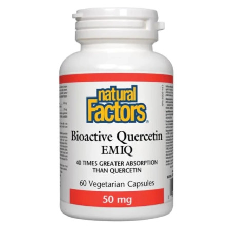 Кверцетин EMIQ капсули за антиоксидантна защита 50мг х60 Natural Factors