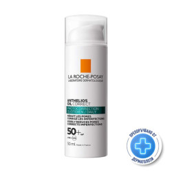 La Roche-Posay Anthelios SPF 50+ oil correct гел-крем за лице при несъвършенства 50 мл 797467 Годен до: 31.10.2026 г.