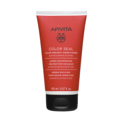 Apivita color seal балсам за боядисана коса с протеини от киноа и мед 150ml