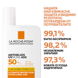 La Roche-Posay Anthelios SPF 50+ uvmune 400 флуид за лице с цвят 50 мл 797641