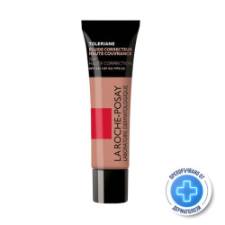 La roche-posay toleriane фон дьо тен флуид 11 коригиращ за лице SPF25, пълно покритие 30мл. 863926