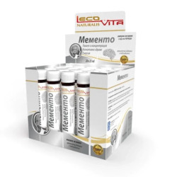 Мементо ампули за памет и концентрация 25мл х20 Lecovita