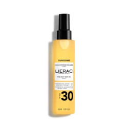 Lierac Sunissime Копринено слънцезащитно олио за тяло SPF30 150 мл