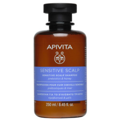 Apivita нежен шампоан за чувствителен скалп 250ml