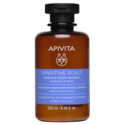 Apivita нежен шампоан за чувствителен скалп 250ml