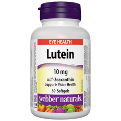 Лутеин софтгел капсули 10мг х60 Webber Naturals