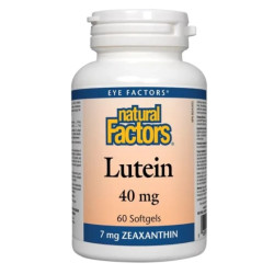 Лутеин капсули 40мг х60 Natural Factors