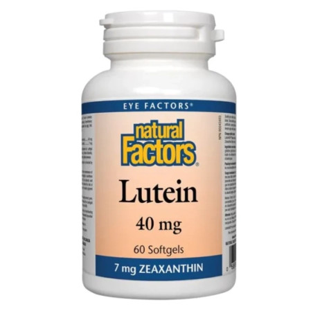 Лутеин капсули 40мг х60 Natural Factors
