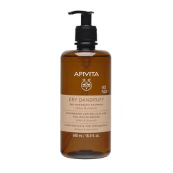Apivita шампоан против сух пърхот с целина и прополис 500ml