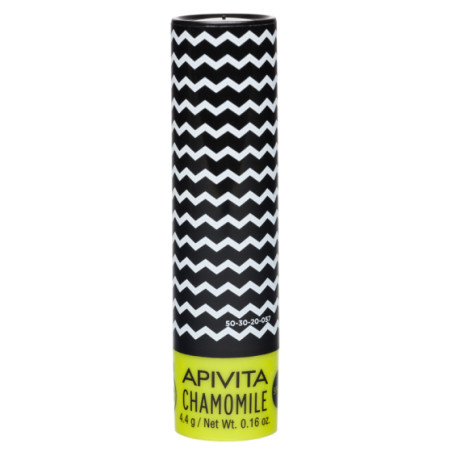 Apivita стик за устни с лайка spf 15 4,4г