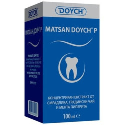 Матсан дойч Р 100мл вода за уста ори гингивити, стоматити, парадонтити (синя-зъби)